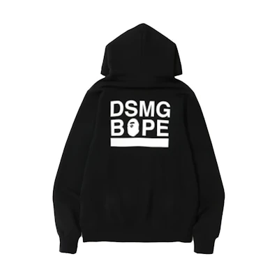 BAPE DSMG Collaboration Casual Pullover Sweatshirt Unisex 1F22-114-018