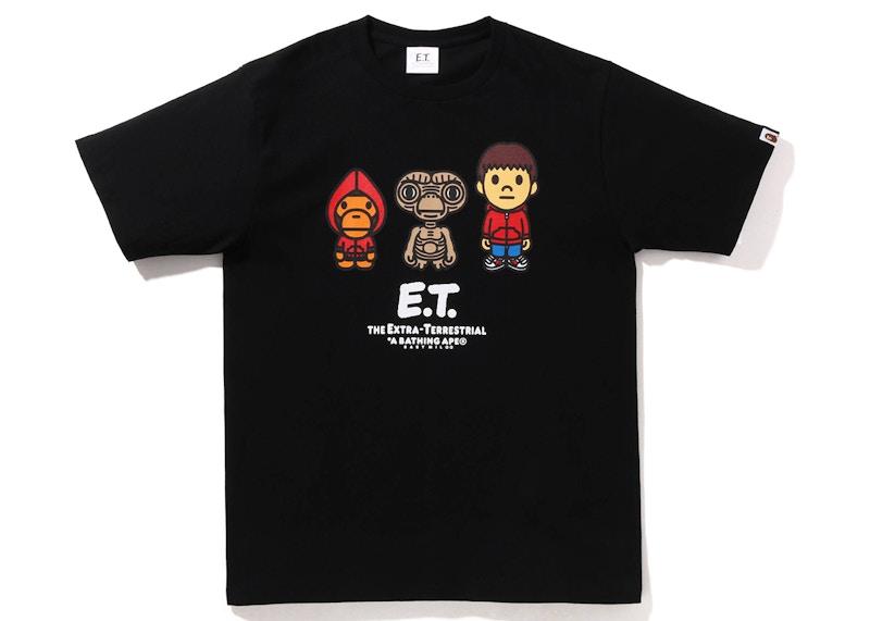 BAPE x E.T. Baby Milo Tee (FW22) 'Black' (PS)