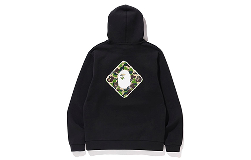 BAPE FCRB Team Hoodie Black  Small Ape Logo Back Pullover. 1F23-114-901 圖 3