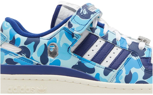 BAPE x Forum adidas Low 84 '30th Anniversary - Biru' ID4772 Order BAPE x Forum adidas Low 84 '30th Anniversary - Biru' ID4772