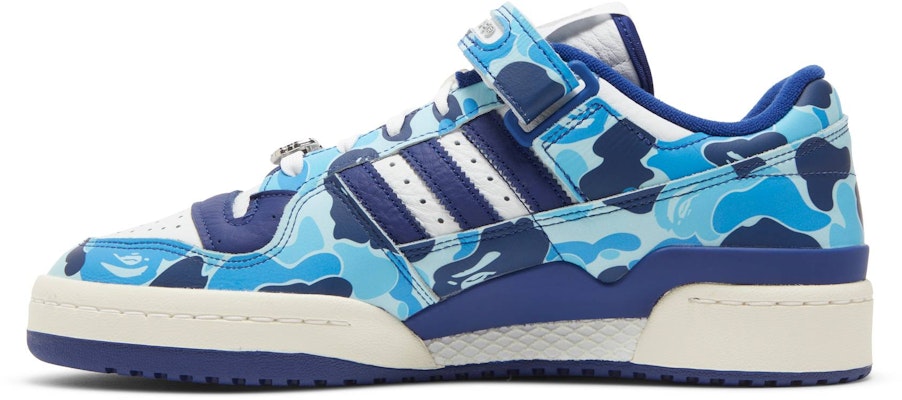 BAPE x Forum adidas Low 84 '30th Anniversary - Biru' ID4772 Lookbook BAPE x Forum adidas Low 84 '30th Anniversary - Biru' ID4772