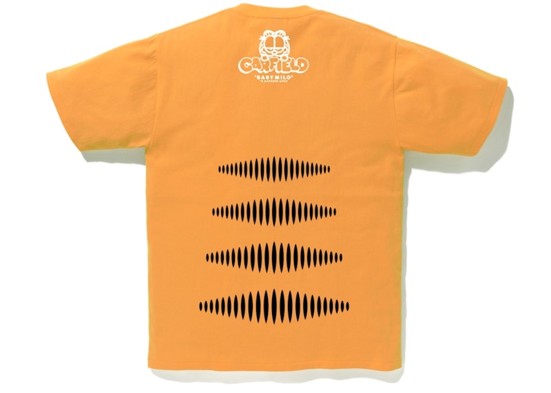 Order BAPE x Garfield Camiseta #5 Naranja