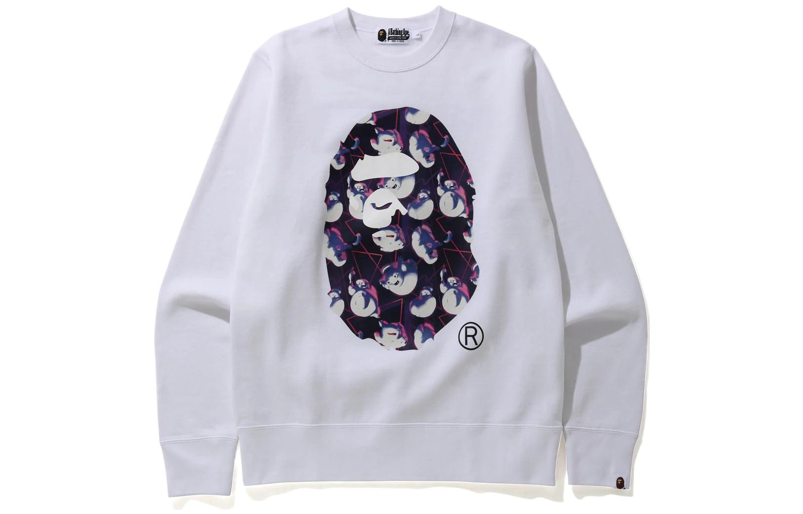 BAPE GHOSTBUSTERS Ape Head Crewneck  Pullover Sweatshirt Collaboration. 1H23-113-904 圖 4