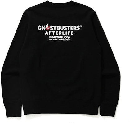 BAPE x Ghostbusters Ape Head Crewneck Black Order BAPE x Ghostbusters Ape Head Crewneck Black