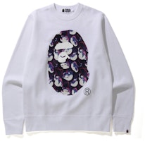 BAPE x Ghostbusters Ape Head Crewneck White BAPE x Ghostbusters Ape Head Crewneck White