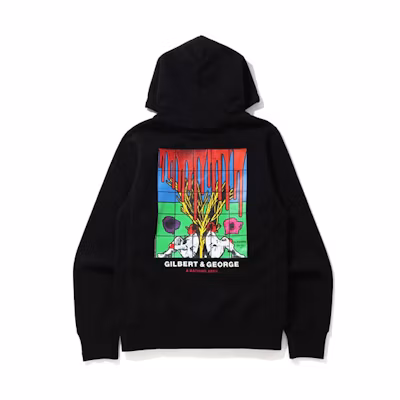 BAPE Gilbert & George Blooded Hoodie Pullover Menswear Collaboration 1H23-114-902