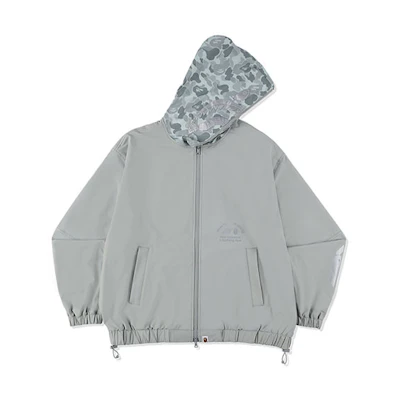 BAPE Glow-In-The-Dark Shark Camo Hoodie Jacket Unisex Collaboration 0ZXJKM140904G
