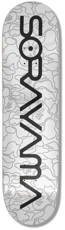 bape-x-hajime-sorayama-camo-skateboard-deck-silver