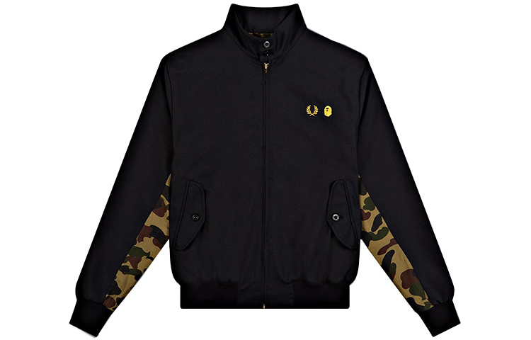 BAPE Hello Kitty Camo Harrington Jacket Black 1H23-140-901