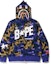 Buy BAPE x Heron Preston Mix 1st Camo Shark Relaxed Fit Full Zip Hoodie Purple