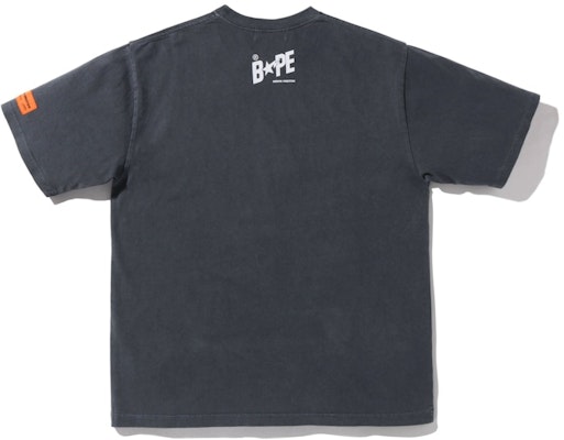 BAPE x Heron Preston Kemeja Potongan Santai Hitam 1I23-109-905-BLK Order BAPE x Heron Preston Kemeja Potongan Santai Hitam 1I23-109-905-BLK