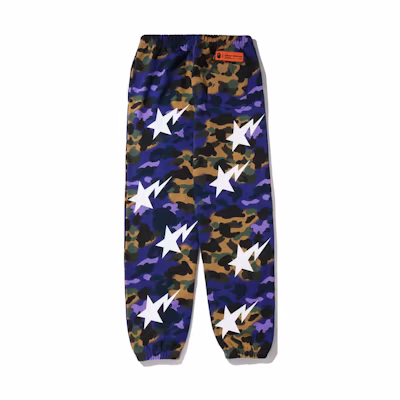 BAPE HERON PRESTON SS22 Camo Logo Sweatpants Multicolor Collection. 1I23-152-904