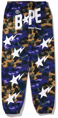 Seluar Jogger BAPE x HP Ungu - Fit Santai, Pinggang Rendah. 0ZXPTM152904I Lookbook Seluar Jogger BAPE x HP Ungu - Fit Santai, Pinggang Rendah. 0ZXPTM152904I
