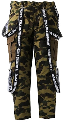 BAPE x Jessie Reyez 迷彩多口袋吊帶工裝褲 1H23-152-911 Order BAPE x Jessie Reyez 迷彩多口袋吊帶工裝褲 1H23-152-911