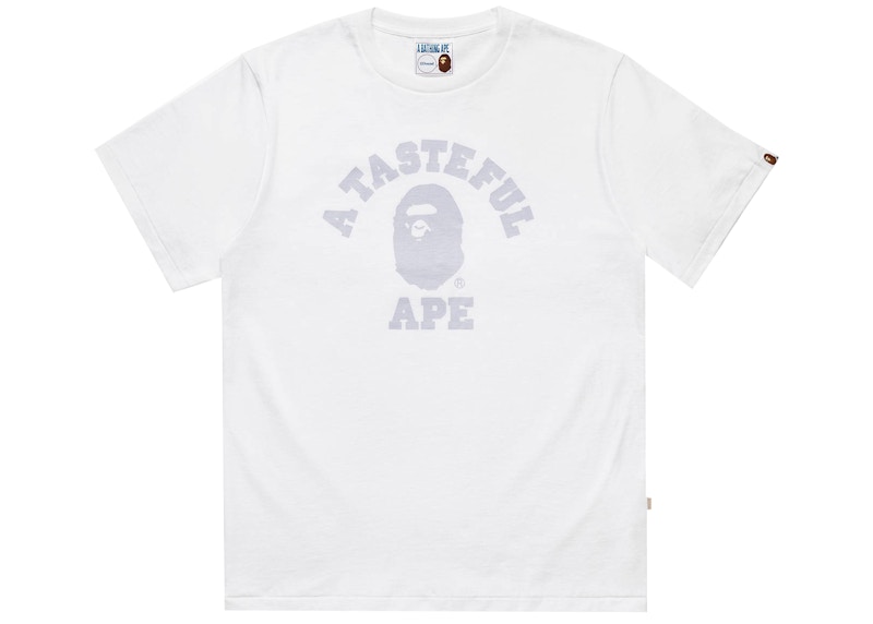 Buy Kaos BAPE x JJJJound College Putih