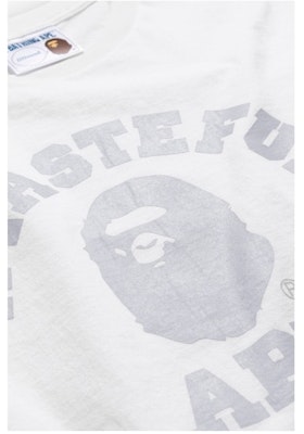 BAPE x JJJJound 大學T恤 白色 Lookbook BAPE x JJJJound 大學T恤 白色
