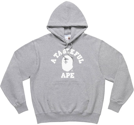 ベイプ x JJJJound リラックスカレッジフーディ (グレー)
Buy ベイプ x JJJJound リラックスカレッジフーディ (グレー)