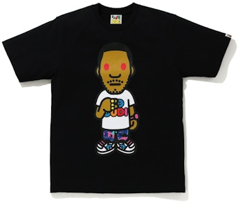 Kaos BAPE x Kid Cudi Hitam Buy Kaos BAPE x Kid Cudi Hitam