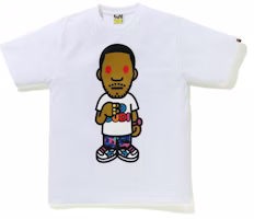 BAPE x Kid Cudi Tee White BAPE x Kid Cudi Tee White