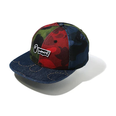 BAPE Levi's Camo Cap Multicolor
