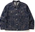 Buy BAPE x Levi's Camo Trucker Jacket Indigo