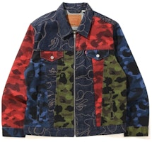 BAPE x Levi's Camo Trucker Jacket Multicolor BAPE x Levi's Camo Trucker Jacket Multicolor