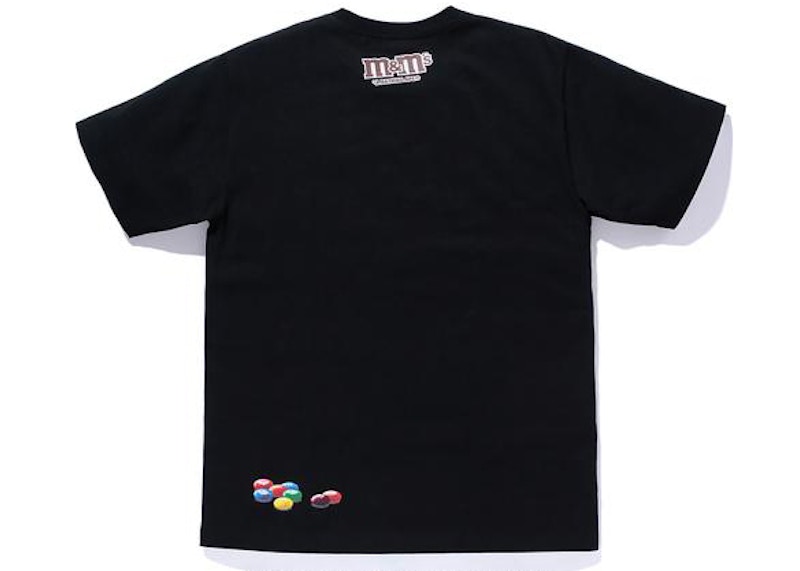 Order BAPE x M&M's 猿人頭T恤 黑色
