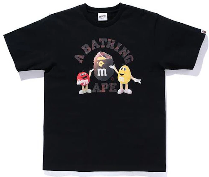 bape-x-m-and-m-s-college-tee-black