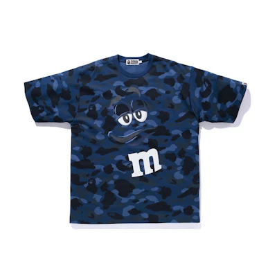 BAPE M&M's Color Camo Relaxed Tee Blue