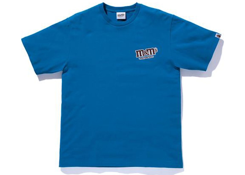 BAPE M&M's Mens Tee Blue