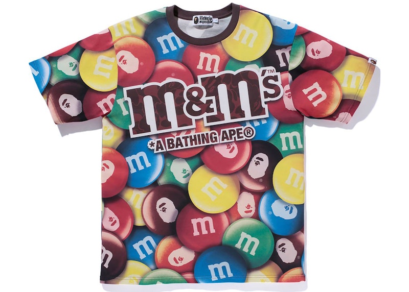 Buy BAPE x M&M's 牛奶巧克力T恤 多色
