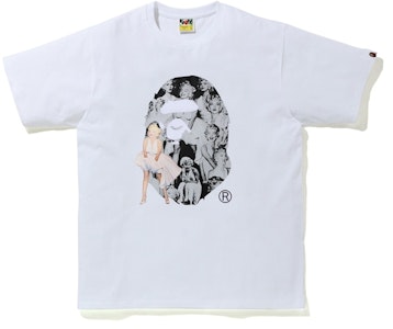 Camiseta Blanca BAPE x Marilyn Monroe Big Ape Head Buy Camiseta Blanca BAPE x Marilyn Monroe Big Ape Head