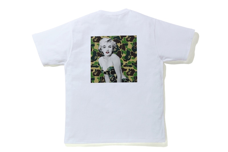 BAPE Marilyn Monroe Iconic Tee White
