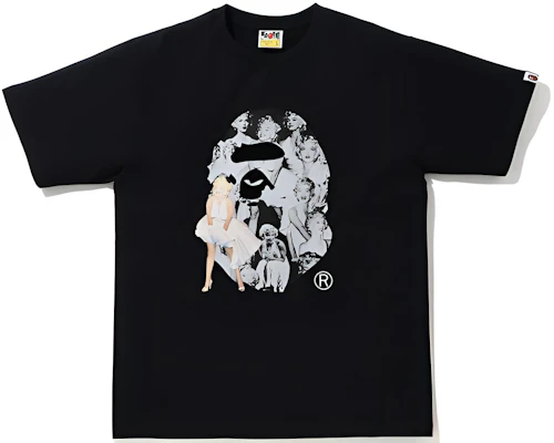 BAPE x 瑪麗蓮夢露 男女同款短袖圖案T恤。 1G23-110-953 Buy BAPE x 瑪麗蓮夢露 男女同款短袖圖案T恤。 1G23-110-953