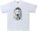 Shop BAPE x 瑪麗蓮夢露 男女同款短袖圖案T恤。 1G23-110-953