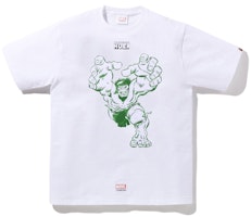 BAPE x Marvel Comics Hulk T-Shirt (FW22) 'White'