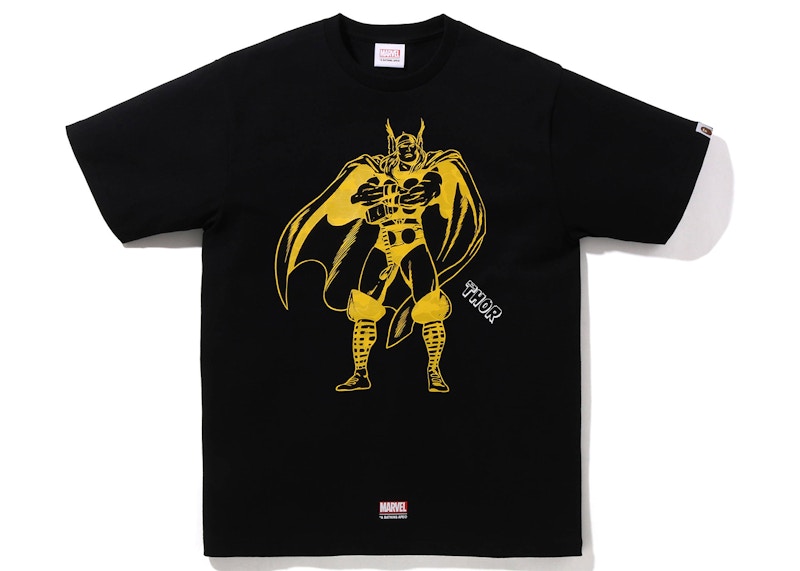 BAPE x Marvel Comics Thor T-Shirt (FW22) 'Black'