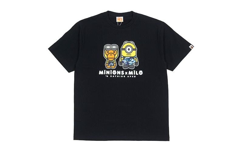 Buy Camiseta Negra BAPE x Milo Minions