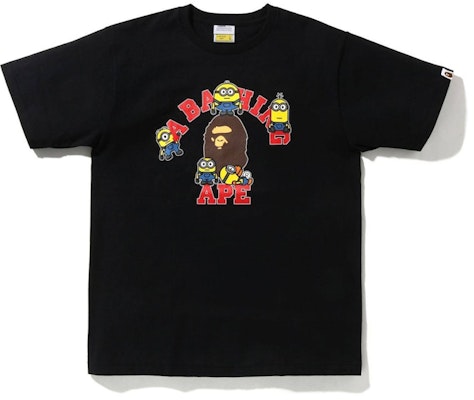 BAPE x Minions 01 Kids Tee Black Buy BAPE x Minions 01 Kids Tee Black