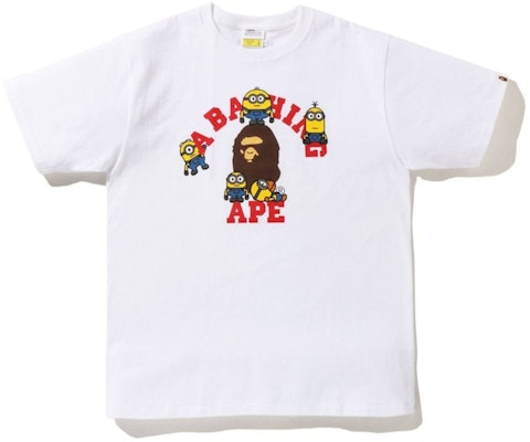 BAPE x Minions 01 Kids Tee White Buy BAPE x Minions 01 Kids Tee White