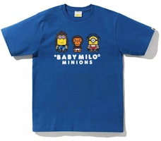 BAPE x Minions 02 Kids Tee Blue BAPE x Minions 02 Kids Tee Blue