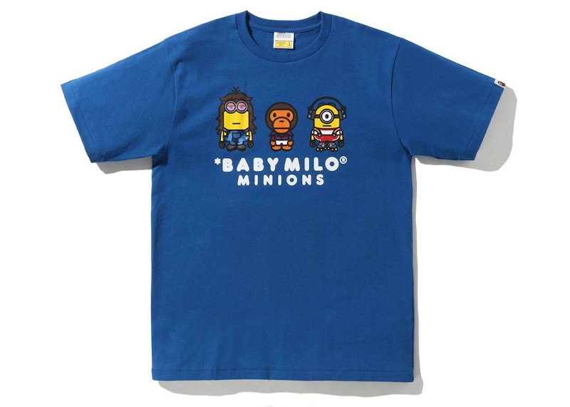 BAPE Minions 02 Tee Blue
