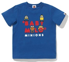 BAPE x Minions 03 Kids Tee Blue BAPE x Minions 03 Kids Tee Blue