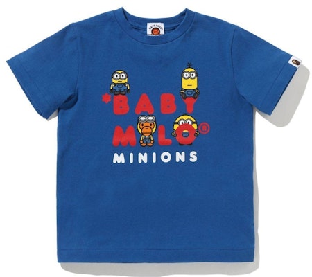 BAPE x Minions 03 Kids Tee Blue Buy BAPE x Minions 03 Kids Tee Blue