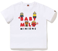 BAPE x Minions 03 Kids Tee White BAPE x Minions 03 Kids Tee White
