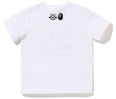 BAPE x Minions 03 Kids Tee White Order BAPE x Minions 03 Kids Tee White
