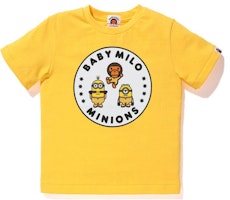 BAPE x Minions 04 Kids Tee Yellow BAPE x Minions 04 Kids Tee Yellow