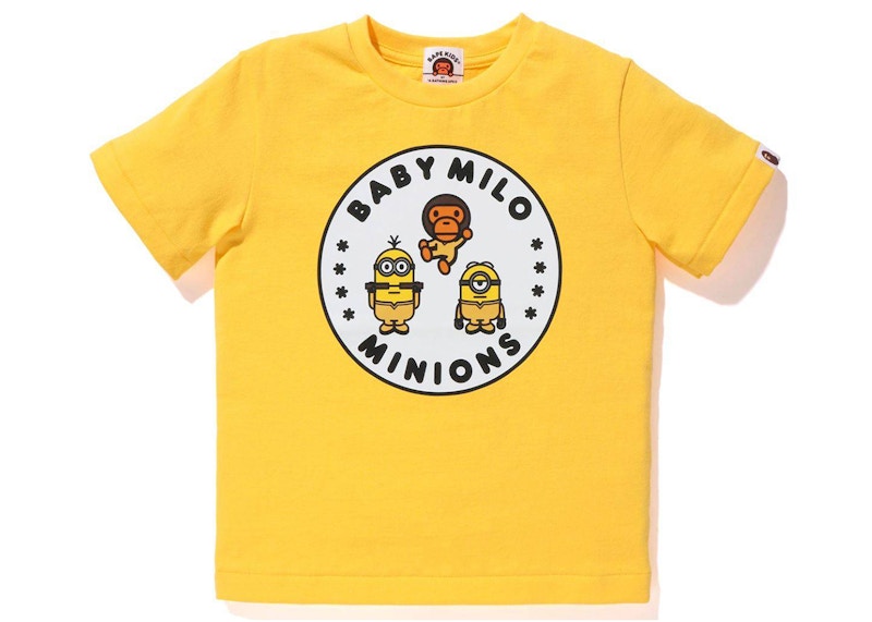 BAPE x Minions 04 Tee Yellow