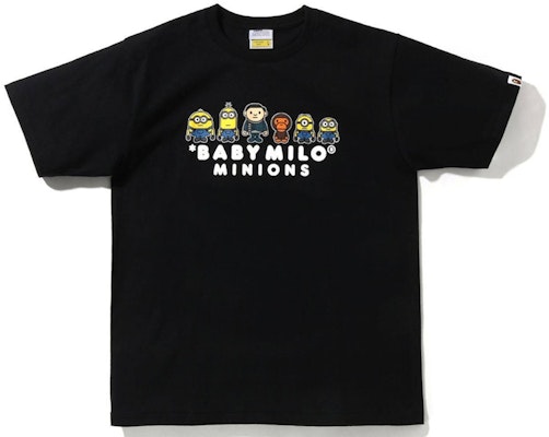 BAPE x Minions 05 Kids Tee Black Buy BAPE x Minions 05 Kids Tee Black