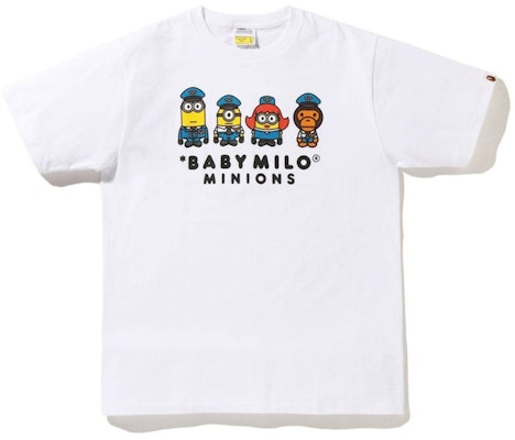 BAPE x Minions 06 Kids Tee White Buy BAPE x Minions 06 Kids Tee White